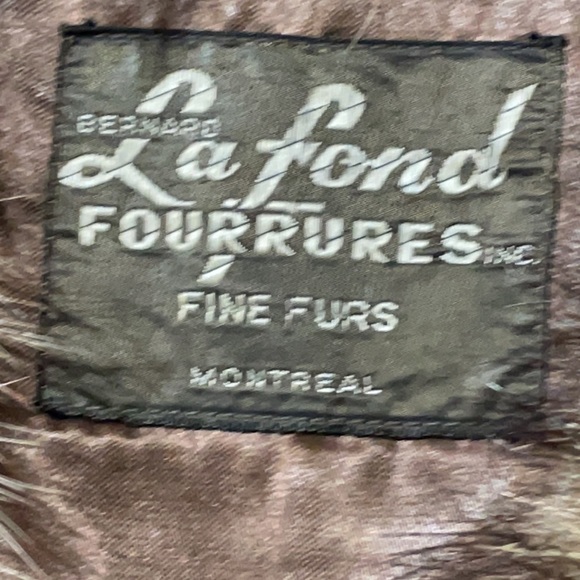 Bernard La Fond genuine fur coat - Picture 4 of 8